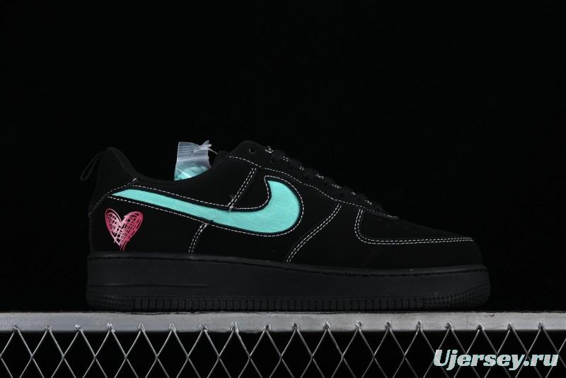 Nike Air Force 1 '07 Low Flame Red Lips Qixi Limited Edition Casual Sneakers - FB8971-005