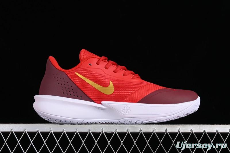 Nike Precision VII Low-Top Basketball Shoes with Shock Absorption Anti-Slip Wear-Resistant for Game Control - FN4322-004