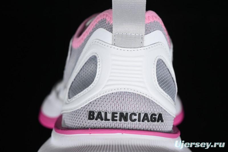 Balenciaga Circuit Lightweight Distressed Print Round-Toe Fashion Casual Shoes - WFLGY1950