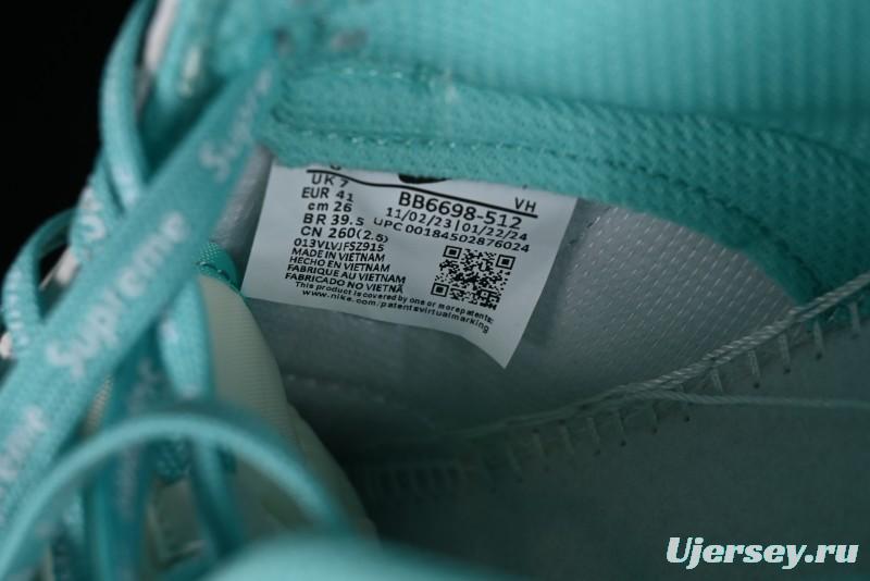 Nike SB Dunk Low Supreme Collaboration - Wheat Green Canvas Anniversary High-End Custom Low-Top Casual Skate Shoes - BB6698-512