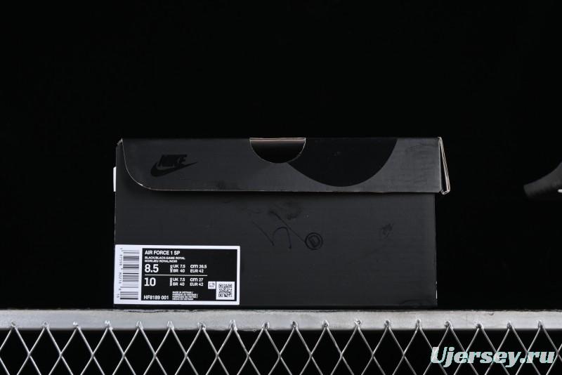 Nike Air Force 1 '07 Low Casual Sneakers with Full-Length Air Cushion - HF8189-001