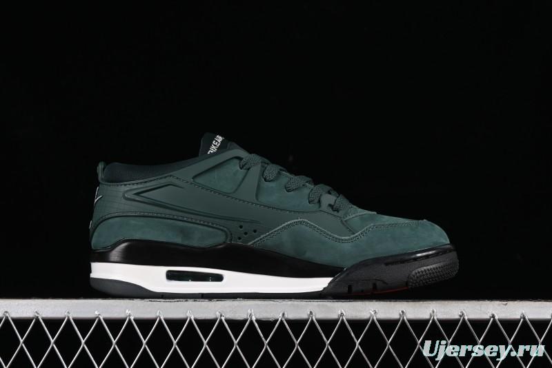 Nike Air Jordan 4 Remastered Military Green Sneakers - HF4334-300