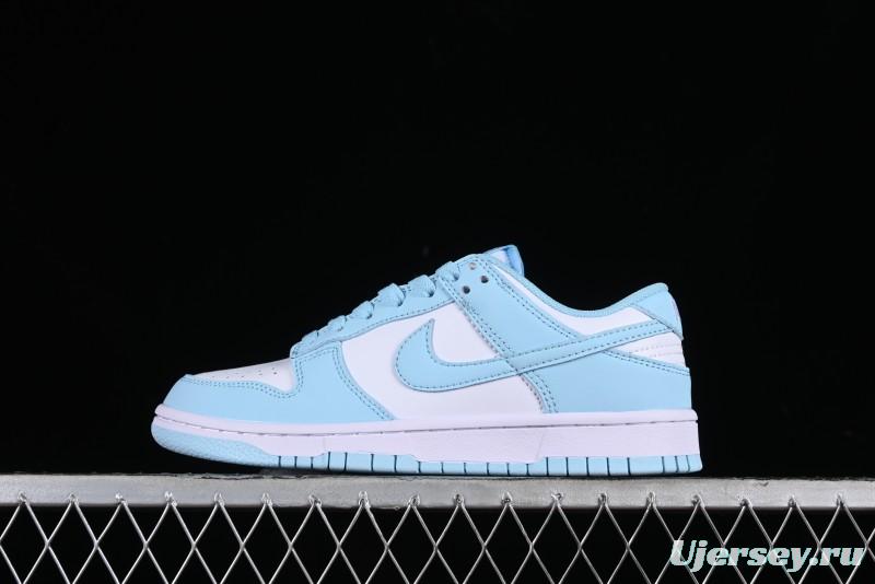Nike Dunk Low Retro SB Casual Sneakers in Ice Blue Colorway - DV0833-104