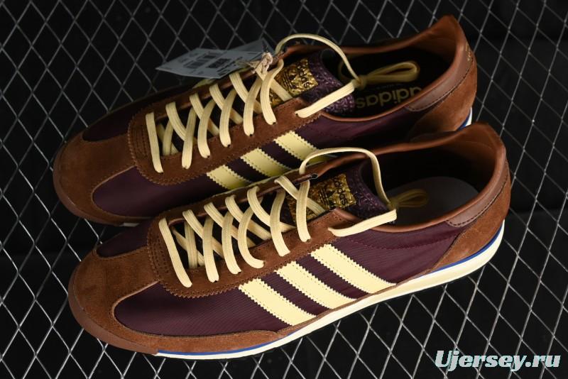 Adidas Originals SL 72 Retro Running Shoes with Ecotex Tongue and EVA Midsole - IE3425