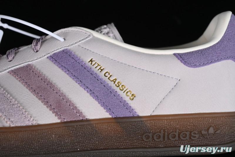 Adidas Originals Gazelle Indoor Kith Retro Casual Slip-Resistant Wear-Resistant Low-Top Sneakers - IH0120