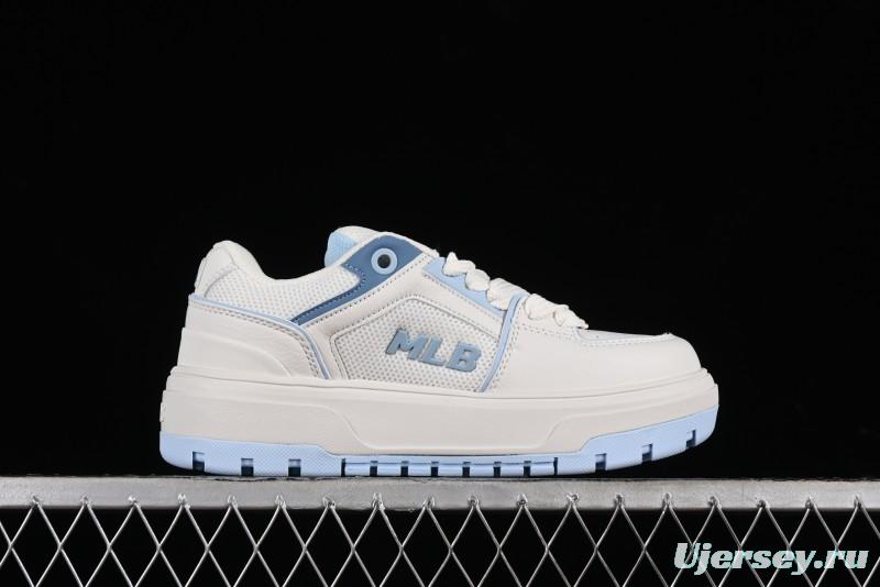 MLB NY Chunky Liner Wide Height-Increasing Platform Sneakers - 3ASXCLW4N07ABS