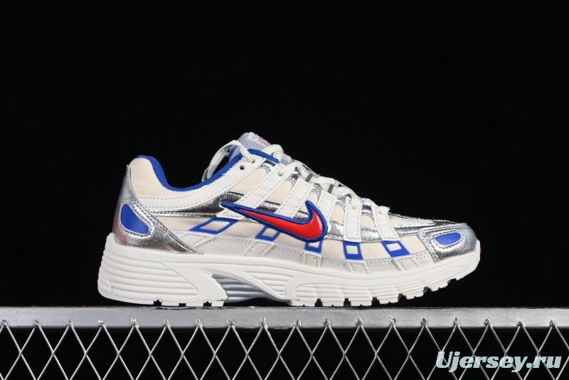 Nike P-6000 Retro Casual Sneakers with Layered Design and Ultra-Lightweight Body - CJ7789-162