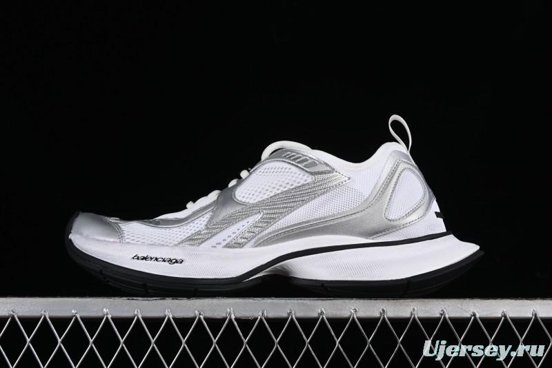 Balenciaga Circuit Lightweight Distressed Print Round-Toe Fashion Casual Shoes - WFLGY0523