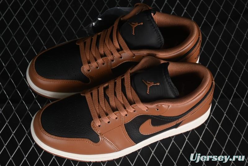 Nike Air Jordan 1 Low AJ1 Black Mocha Casual Sneakers - DC0774-021
