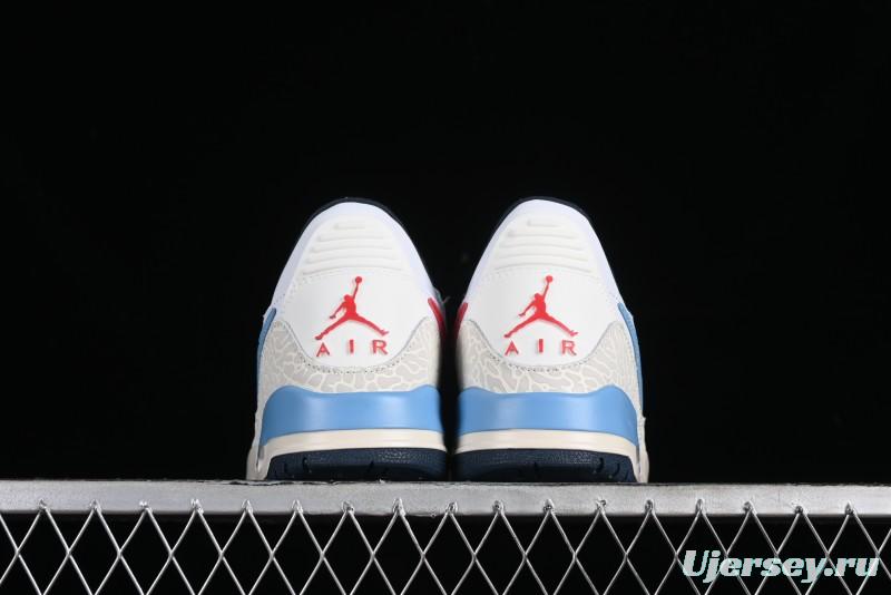 Nike Air Jordan Legacy 312 Low Sneakers with Velcro Strap and Triple Sole Design - HM3709-141