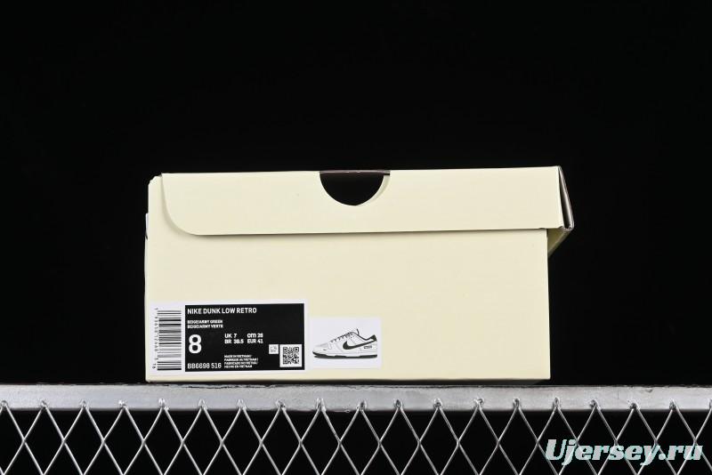 Nike SB Dunk Low Supreme Collaboration - Military Green Canvas Anniversary Custom Low-Top Casual Skate Shoes - BB6698-516