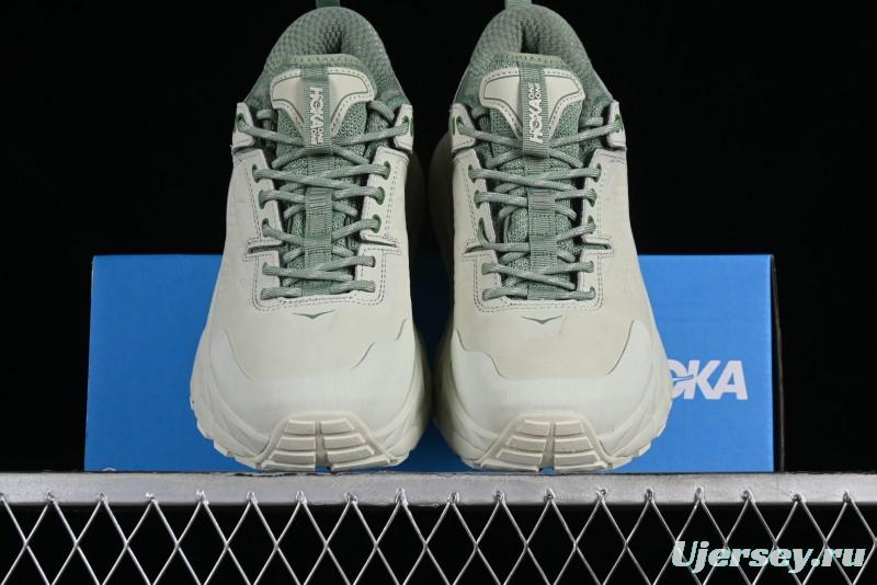 HOKA ONE ONE Kaha Low GTX Hiking Shoes with Geometric Cushioning and Waterproof Design - 1123114 CTBS