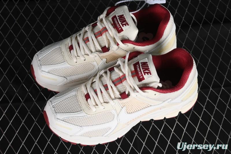Nike Zoom Vomero 5 Retro Casual Running Shoes with EVA Midsole Cushion - HF0737-111