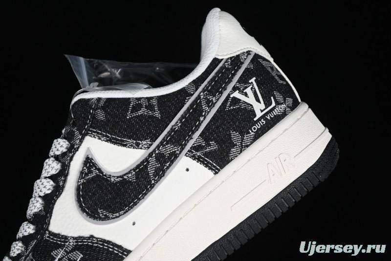 Nike Air Force 1 '07 Low LV Collaboration - Starry Night Black Low-Top Casual Sneakers - SJ2088-002