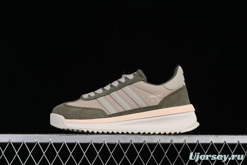 Adidas Originals SL 72 Retro Running Shoes with Ecotex Tongue and EVA Midsole - IH5632
