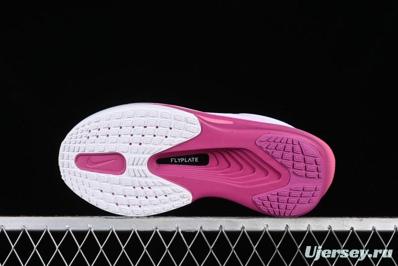 Nike Zoom Fly 6 Lightweight Responsive Running Shoes with Flyknit and React Technology - FN8454-100