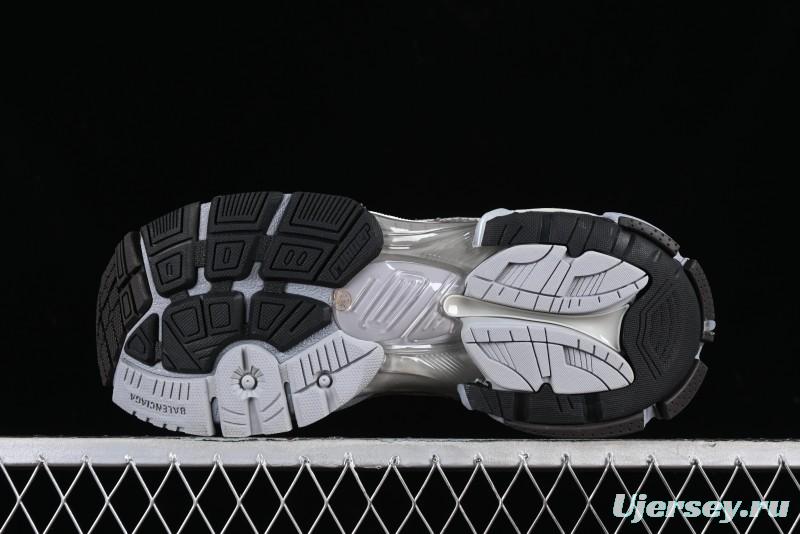 Balenciaga Runner Kith Four Color Retro Casual Sneakers - W3RMU2000