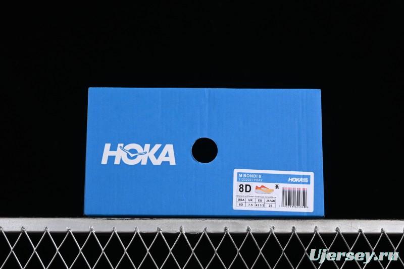 HOKA ONE ONE Bondi 8 Functional Cushioned Running Shoes - 1123202 PBAY