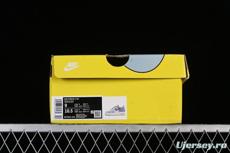 Nike Air Force 1 '07 Low Lonely Bear Casual Sneakers - XC2351-222