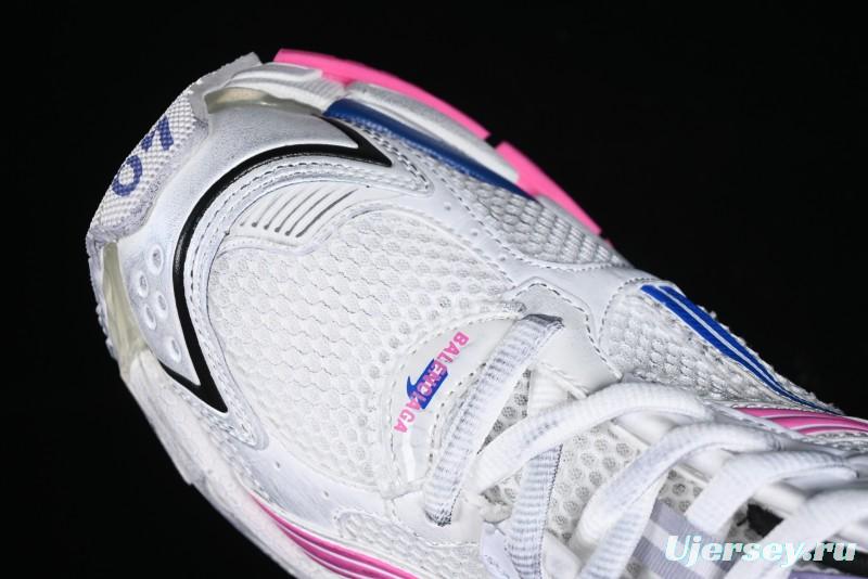 Balenciaga Runner Kith Four Color Retro Casual Sneakers - W3RMU9554