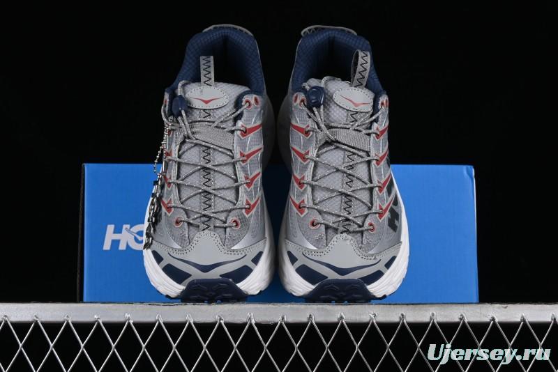 Hoka Mafate Three 2 Ultra-Lightweight Cushioned Trail Running Shoes - 1141572 LOSP