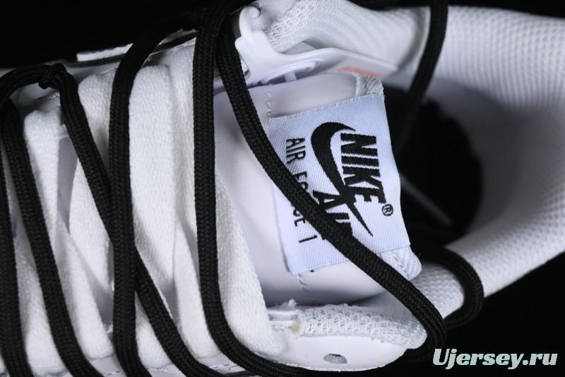 Nike Air Force 1 '07 Low Anime Theme Custom Swoosh Strap Low-Top Casual Sneakers - ZH0316-026