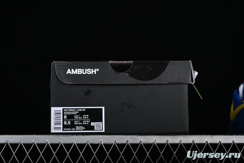 Nike Ambush x Air Force 1'07 Low Casual Sneakers - DV3464-400