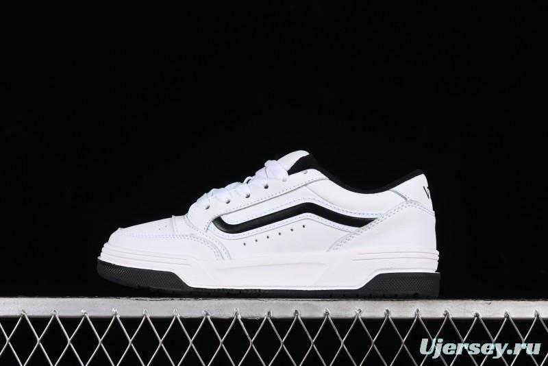 Vans Hylane White Black Retro Skate Shoes - VN000D1JYB2