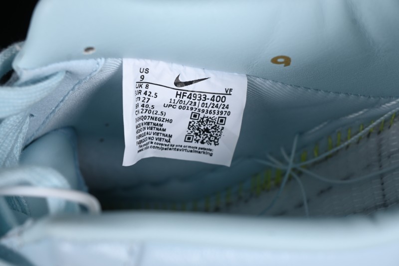 Nike Air Force 1 '07 Low Casual Sneakers with Full-Length Air Cushion - HF4933-400