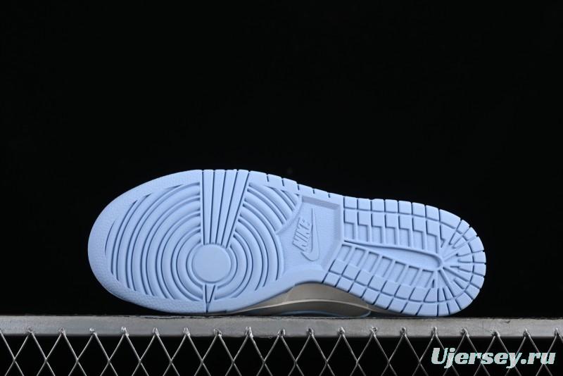 Nike SB Dunk Low Supreme Collaboration - University Blue Anniversary High-End Custom Low-Top Casual Skate Shoes - BB9898-004