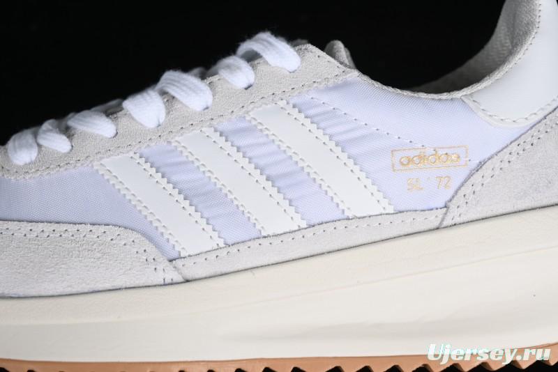 Adidas Originals SL 72 Retro Running Shoes with Nylon Upper and Suede Accents - ID1031