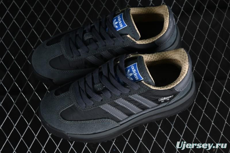 Adidas Originals SL 72 Retro Running Shoes with Nylon Upper and Rubber Outsole - IH5569