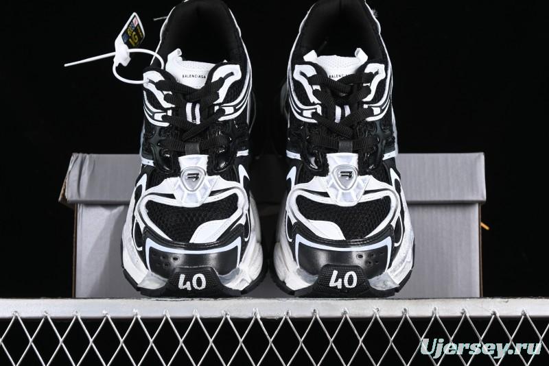 Balenciaga Runner Kith Four Color Retro Casual Shoes - W3RXP0213