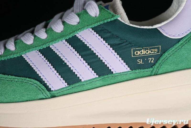 Adidas Originals SL 72 Retro Running Shoes with Ecotex Tongue and EVA Midsole - IH7993