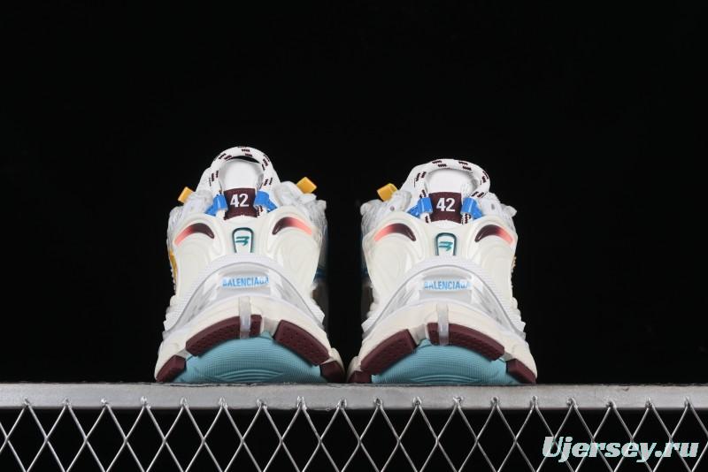 Balenciaga Runner Kith Four Color Retro Casual Sneakers - W3RNY0326