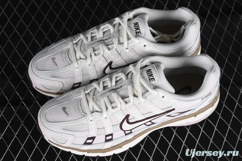 Nike P-6000 Retro Casual Sneakers with Lightweight Design and Vintage Style - HF0728-201