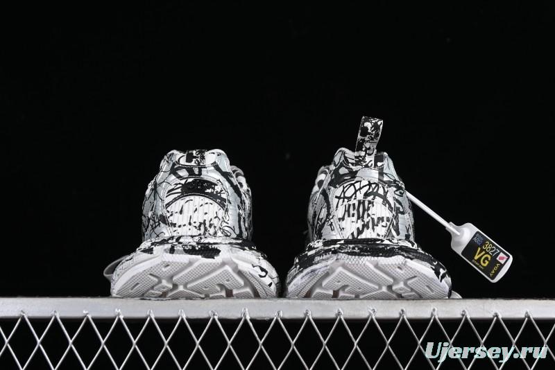 Balenciaga Phantom Sneaker Graffiti Running Shoes - W2RG39010