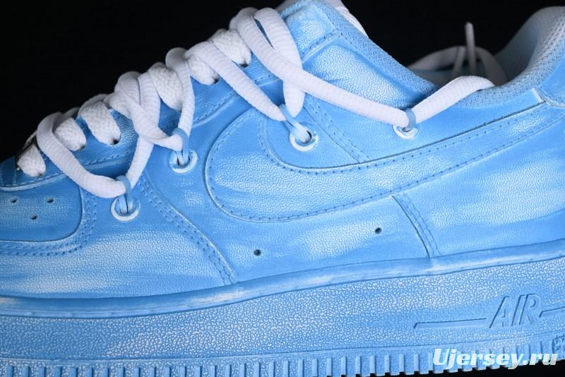 Nike Air Force 1 '07 Low Tie-Dye Blue Casual Sneakers - YY2024-929