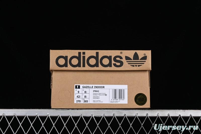 Adidas Originals Gazelle Indoor Retro Casual Anti-Slip Wear-Resistant Low-Top Sneakers - IF9642