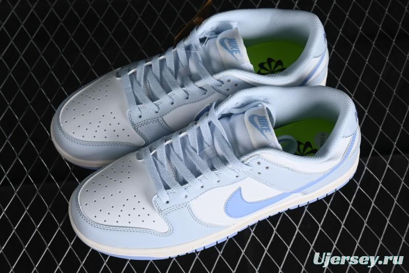 Nike Dunk Low SB Casual Sneakers in Blue Tint Colorway - DD1873-400