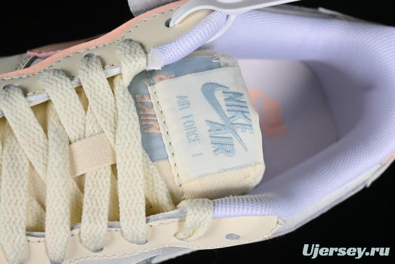 Nike Air Force 1 Shadow Low-Top Sneakers with Lightweight EVA Midsole - DZ1847-105