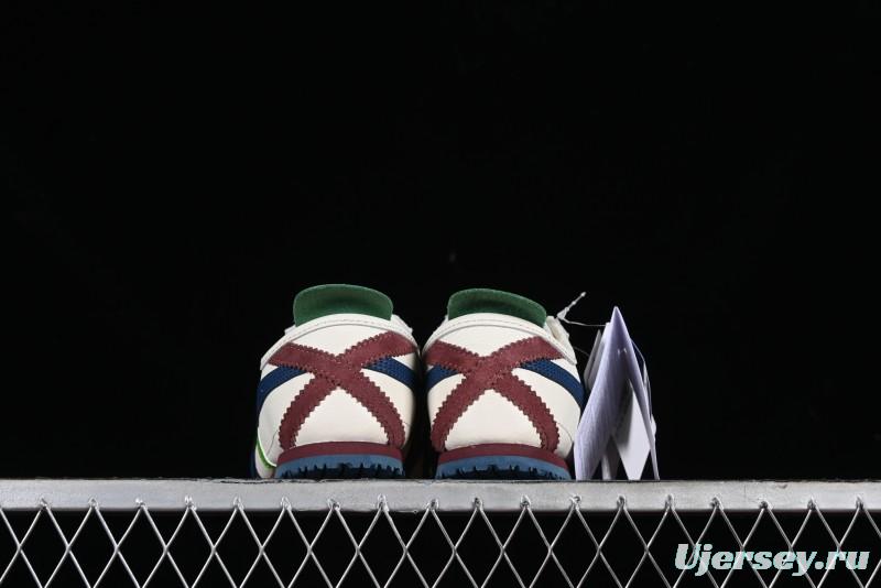 Onitsuka Tiger Mexico 66 Low-Top Leather Running Shoes - 1183A201-115