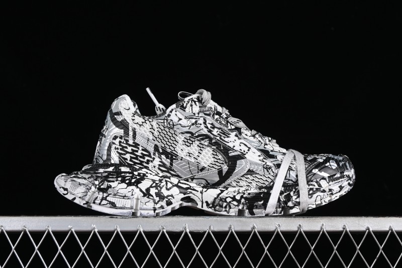 Balenciaga Phantom Sneaker Graffiti Running Shoes - W2RG39010