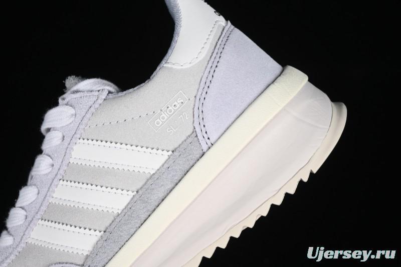 Adidas Originals SL 72 Retro Running Shoes with Nylon Upper and Rubber Outsole - IH5558