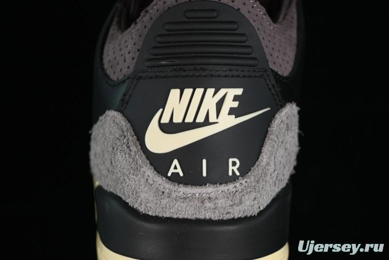 Nike A Ma Maniere x Air Jordan 3 Retro Black Sneakers - FZ4811-001