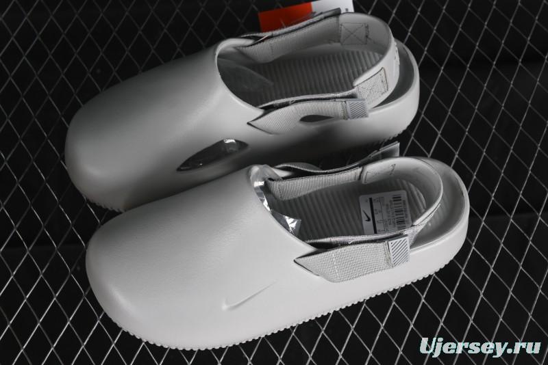 Nike Calm Slide Mule Comfortable Foam Sandals with Textured Footbed - FB2185-100