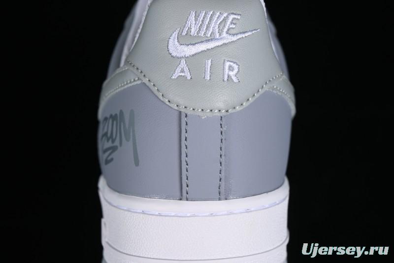 Nike Air Force 1 '07 Low Casual Sneakers with Full-Length Air Cushion - FJ4146-111