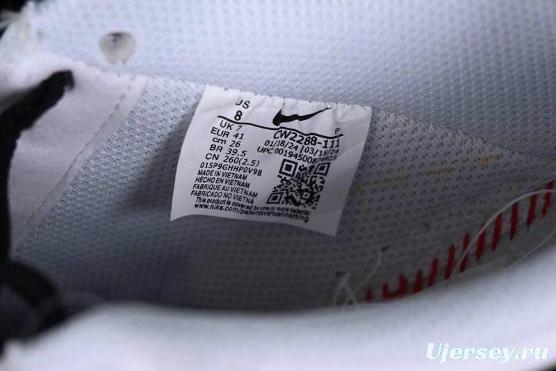 Nike Air Force 1 '07 Low Casual Sneakers with Anime-Inspired Hand-Painted Design, Broken Swoosh Shadow Effect, Brown/Black - CW2288-111