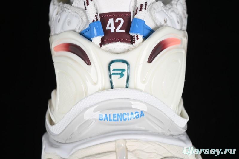 Balenciaga Runner Kith Four Color Retro Casual Sneakers - W3RNY0326