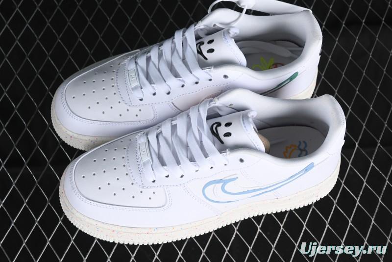 Nike Air Force 1 '07 Low Casual Sneakers with Full-Length Air Cushion - HF5721-111